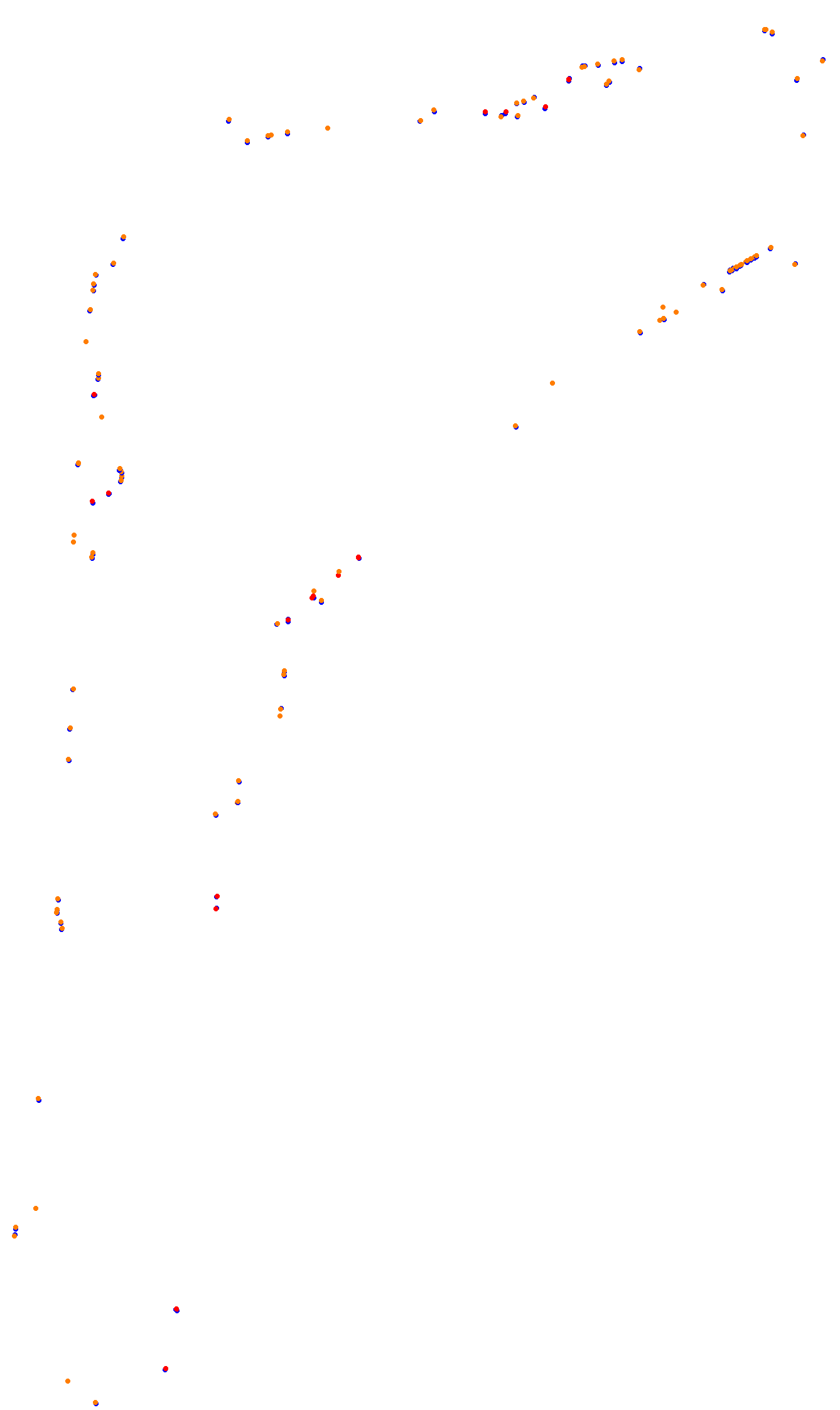 Monza collisions